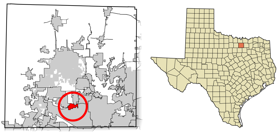 Map of Double Oak