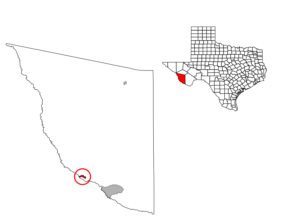 Map of Presidio