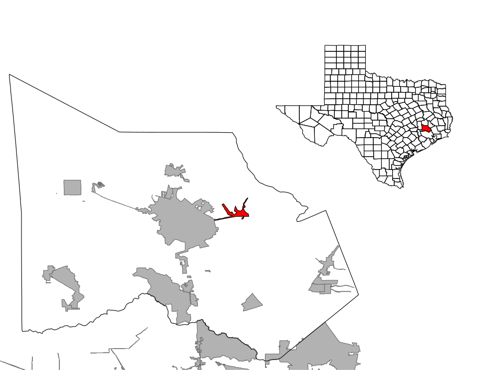 Locator map of Cut and Shoot