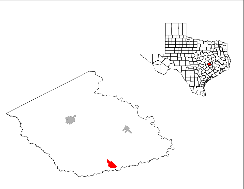 Locator map of Somerville