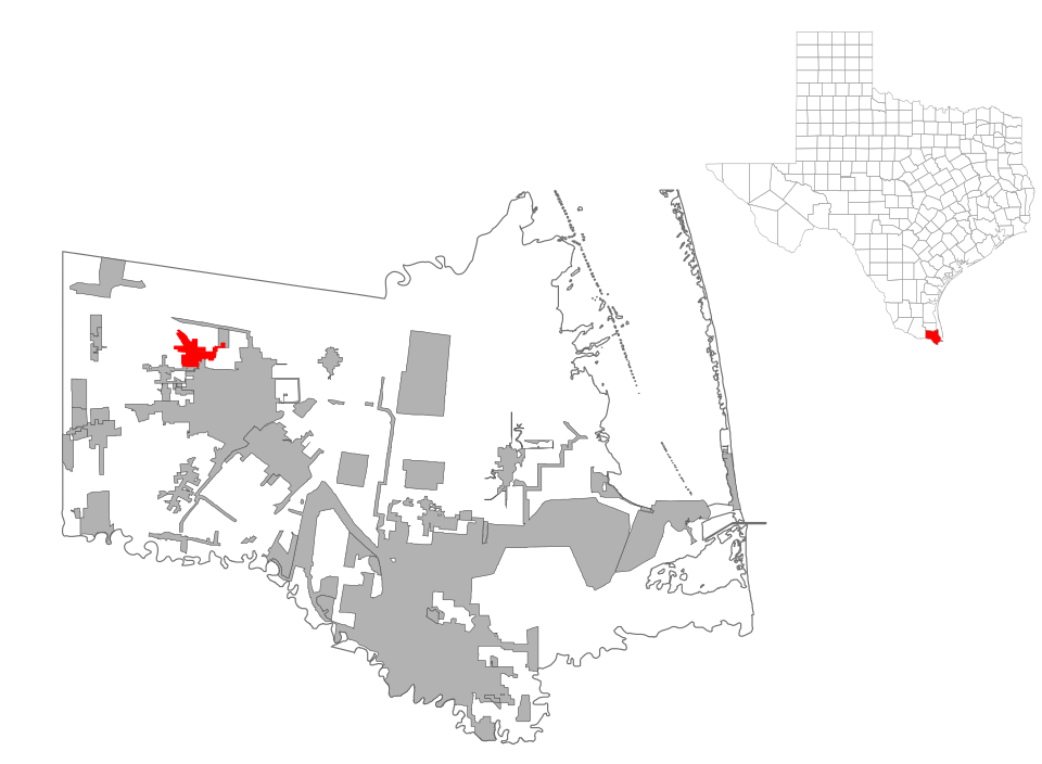 Locator map of Combes