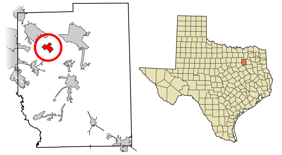 Map of Talty