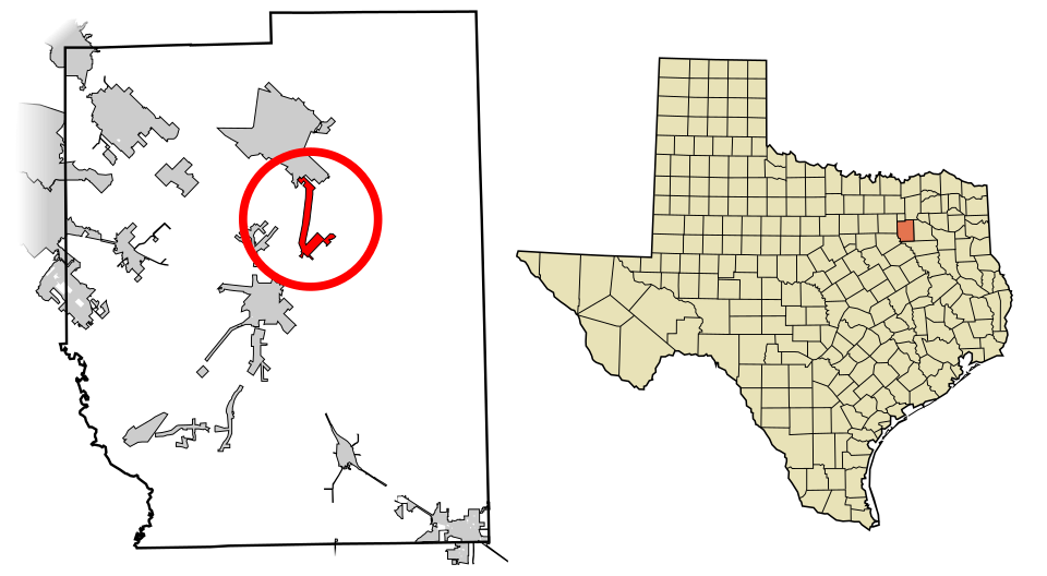 Locator map of Oak Ridge