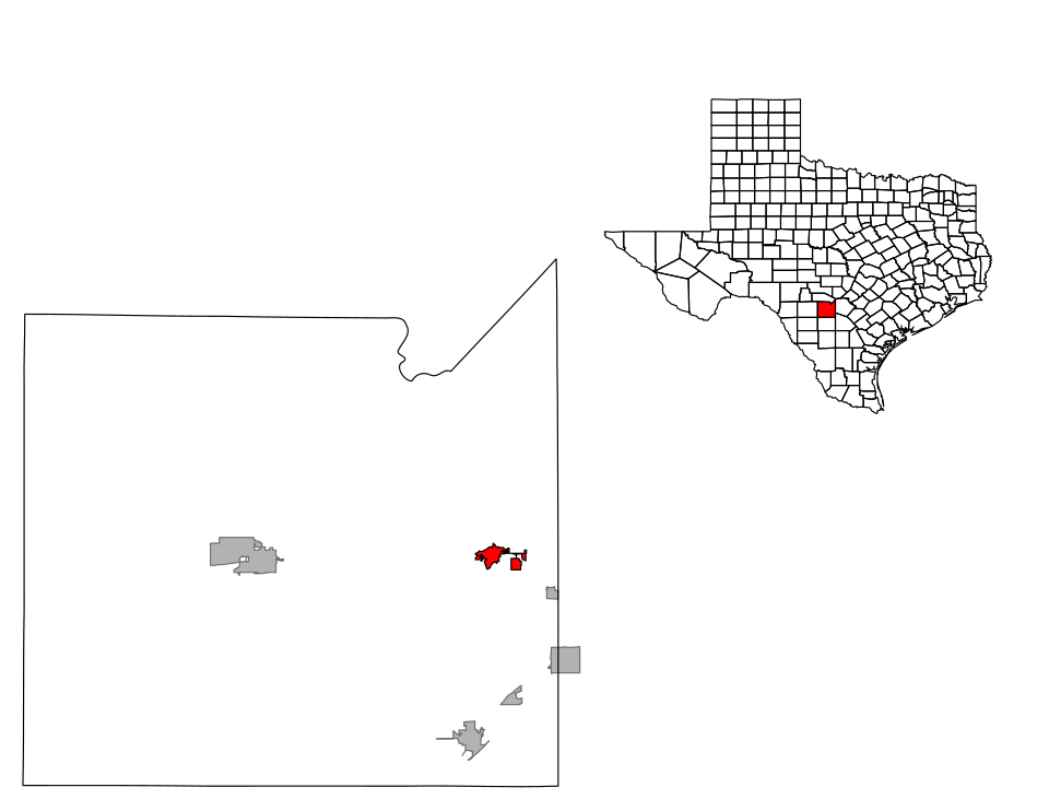 Locator map of Castroville