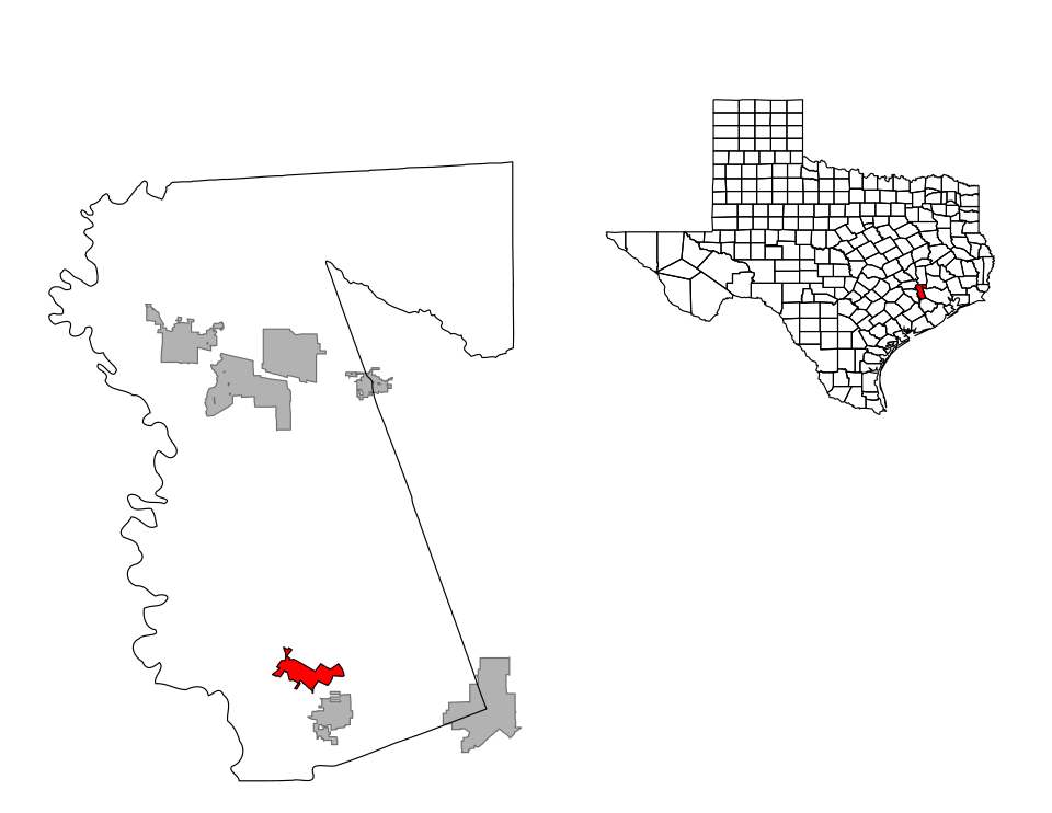 Locator map of Pattison