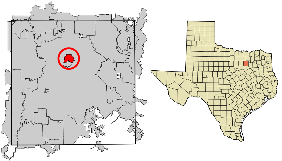 Locator map of University Park