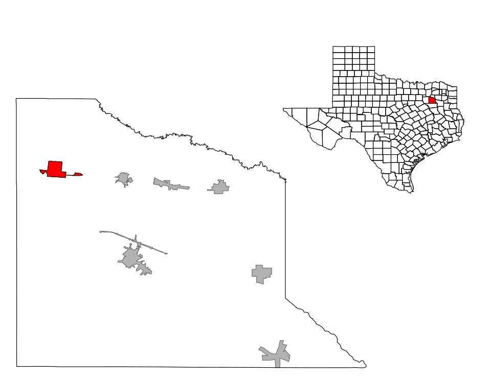 Map of Wills Point