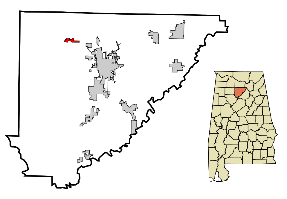 Locator map of West Point