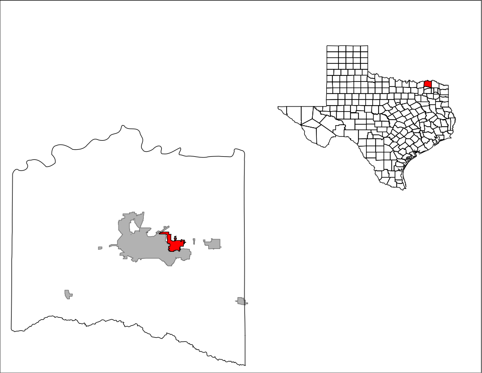 Map of Reno