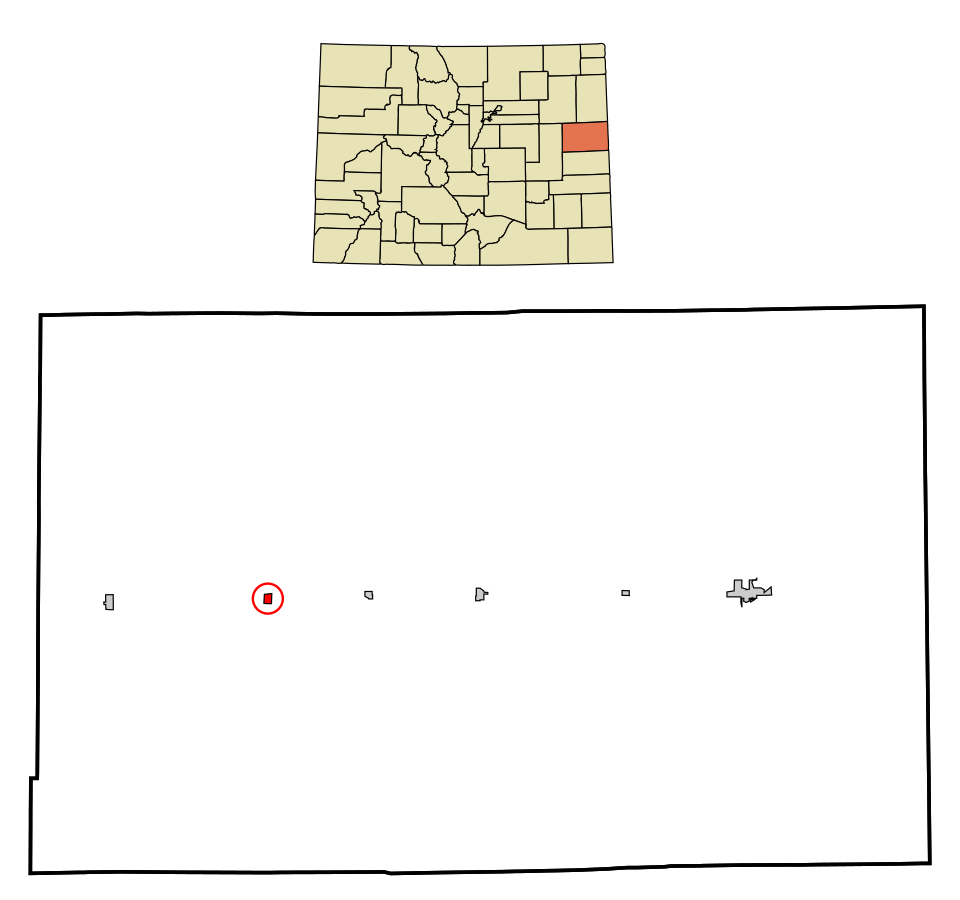 Locator map of Seibert