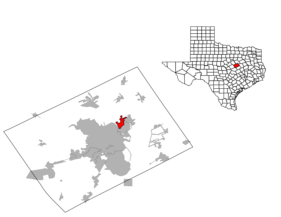 Map of Lacy-Lakeview