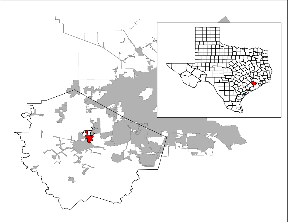 Locator map of Richmond