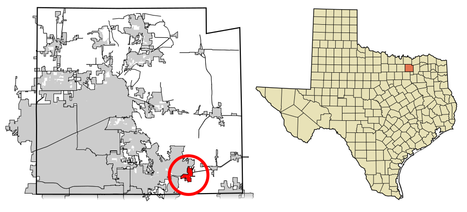 Locator map of Lavon
