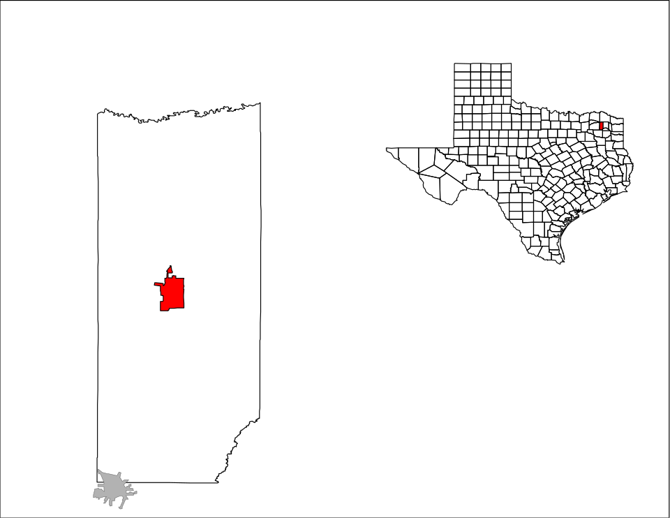 Locator map of Mount Vernon