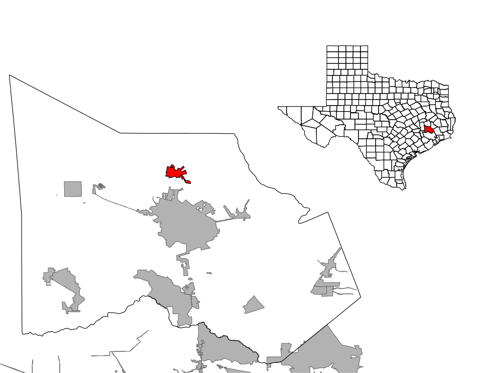 Locator map of Willis