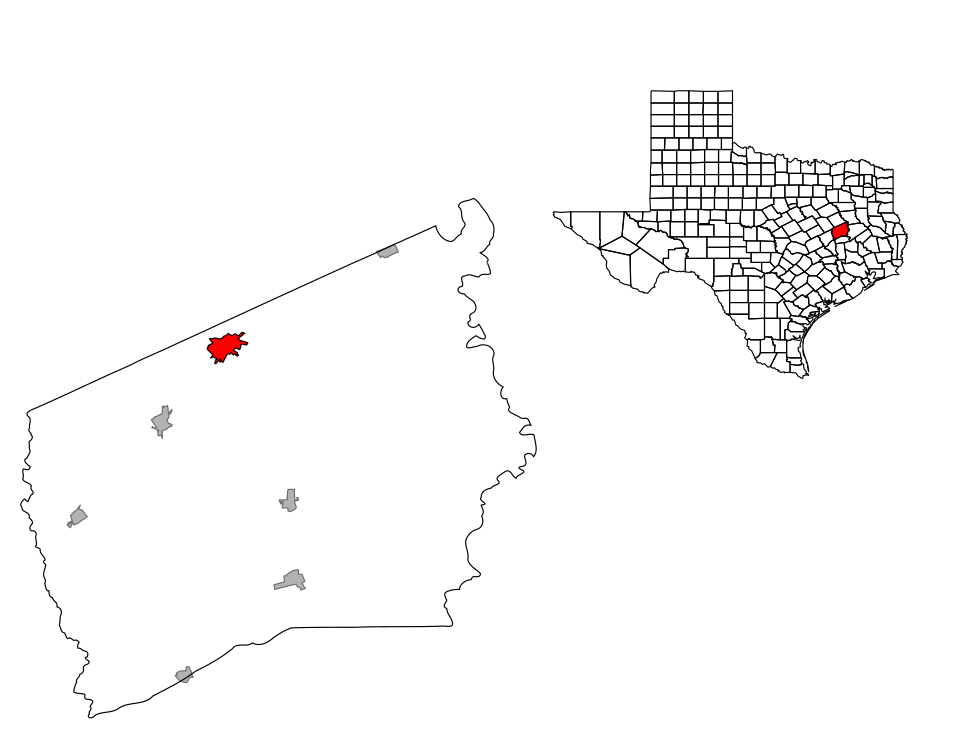 Locator map of Buffalo