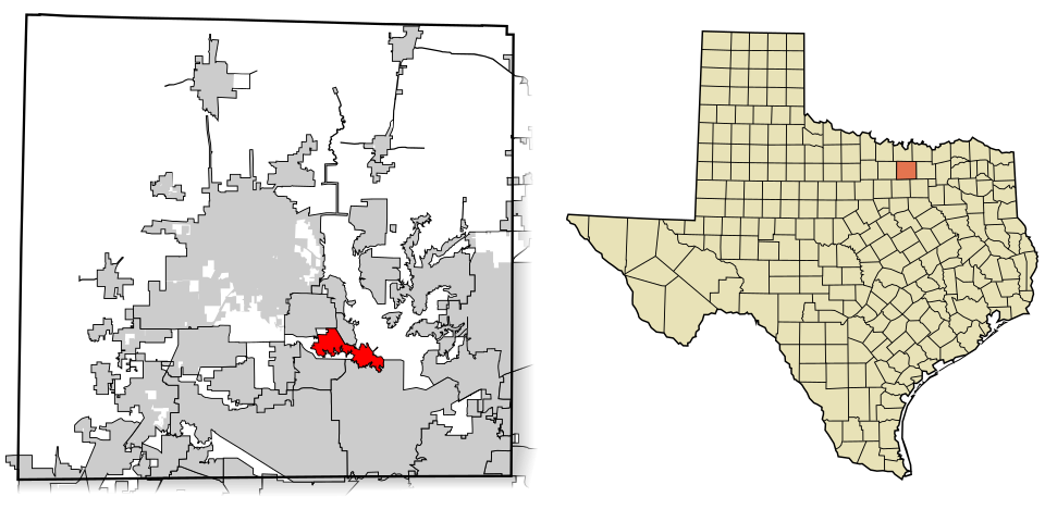 Locator map of Hickory Creek