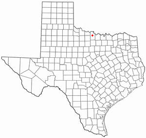 Locator map of Henrietta
