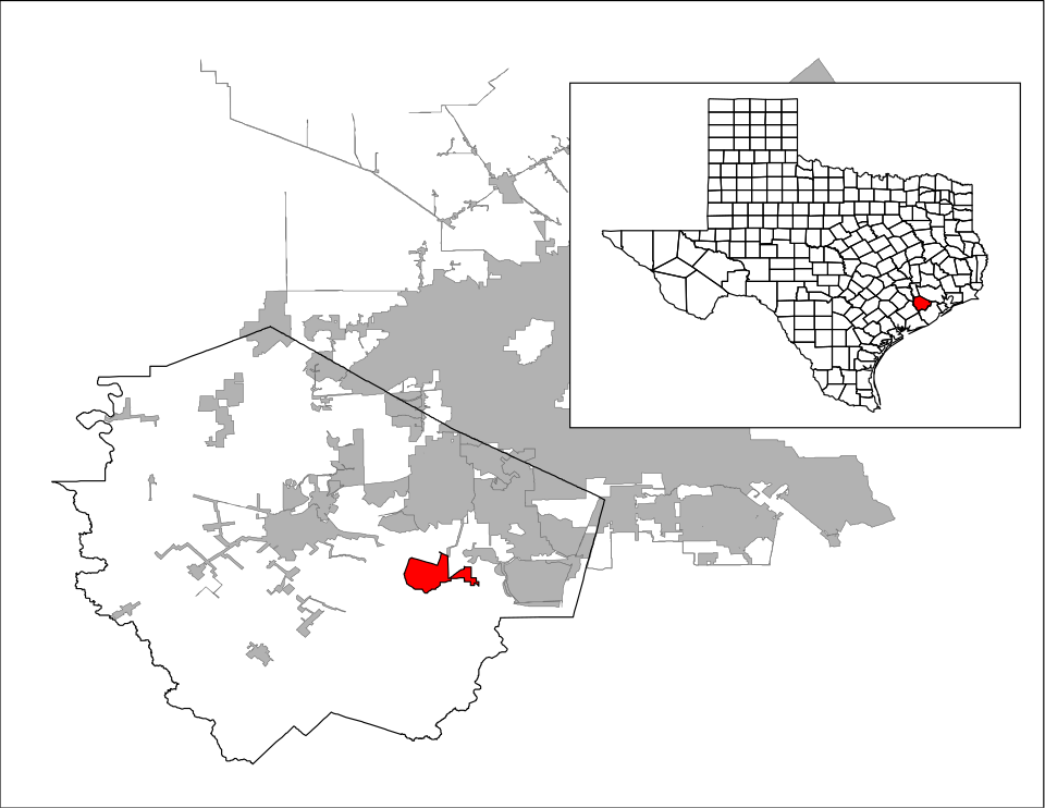 Locator map of Thompsons