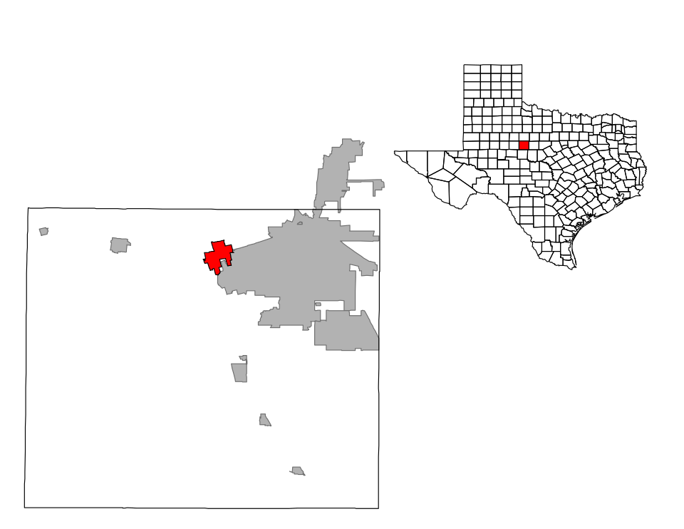 Locator map of Tye