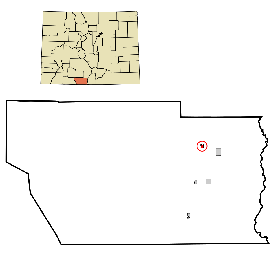Locator map of La Jara