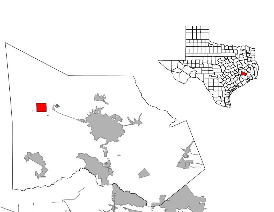 Locator map of Montgomery