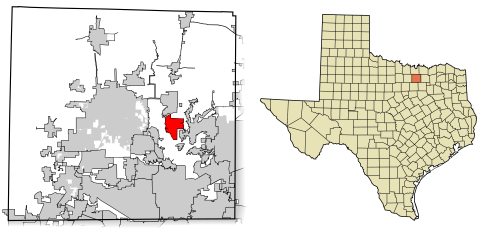 Locator map of Oak Point