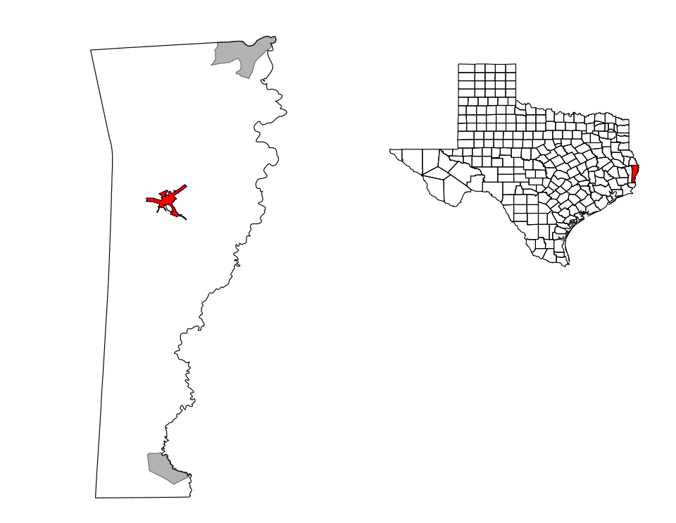 Locator map of Newton