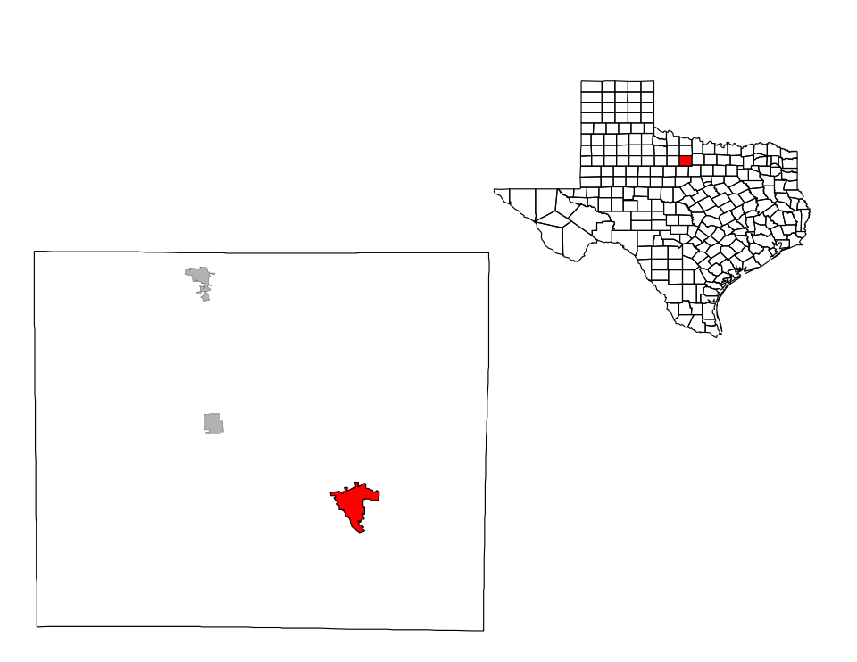 Locator map of Graham