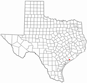 Map of Palacios