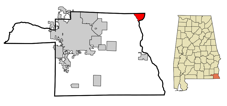 Locator map of Columbia