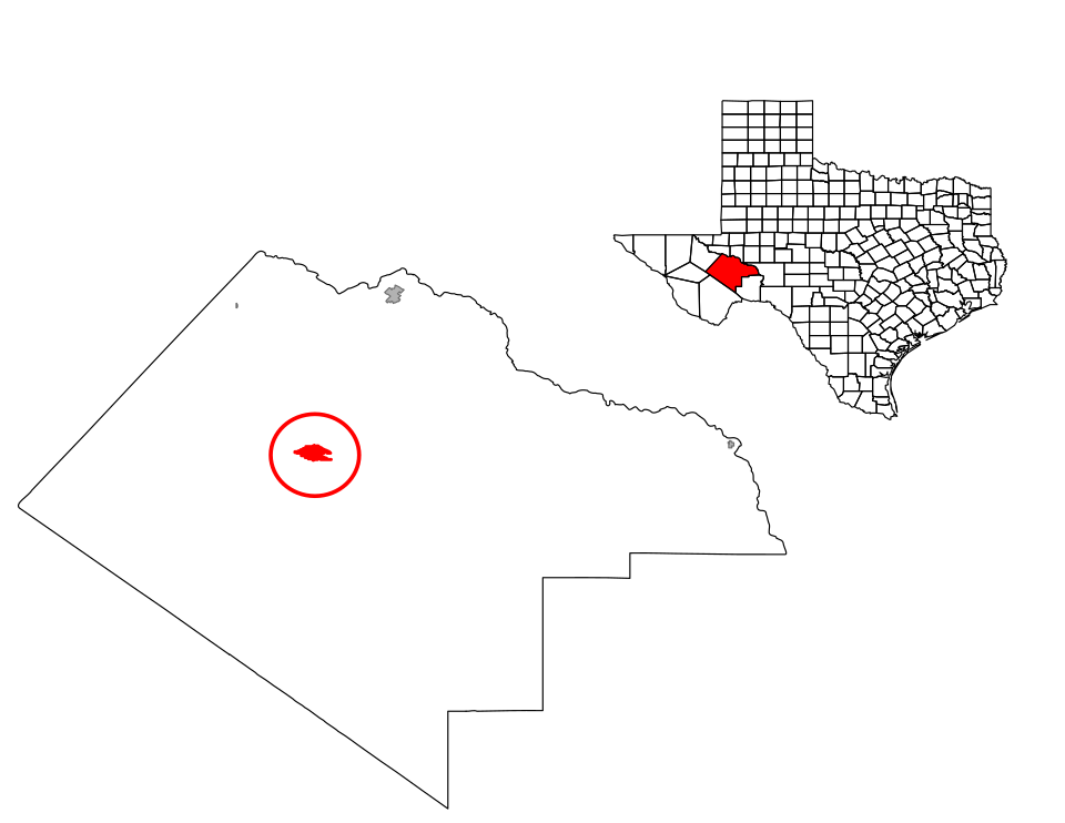 Map of Fort Stockton