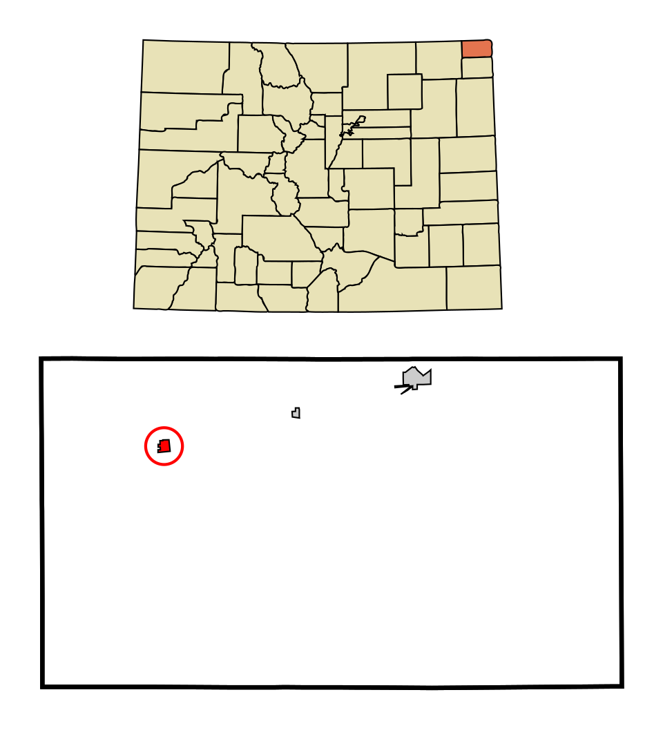 Locator map of Sedgwick
