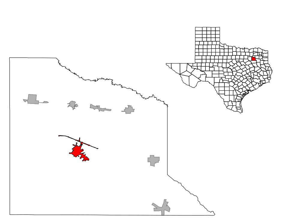 Locator map of Canton