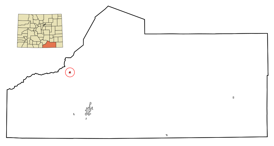 Locator map of Aguilar