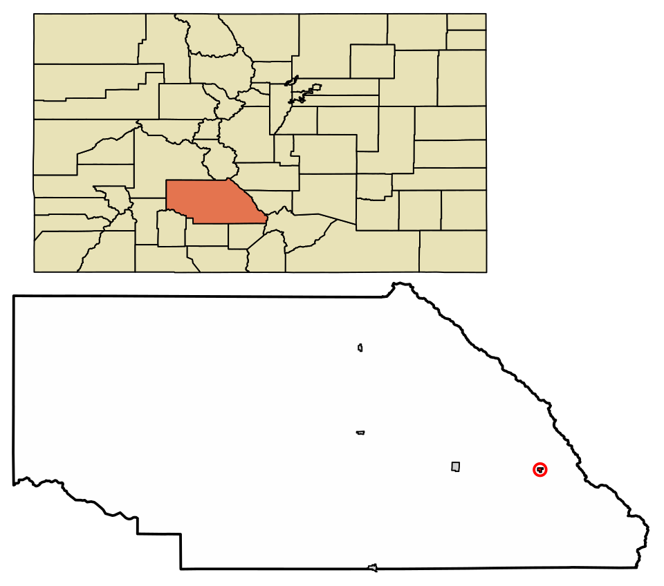 Locator map of Crestone