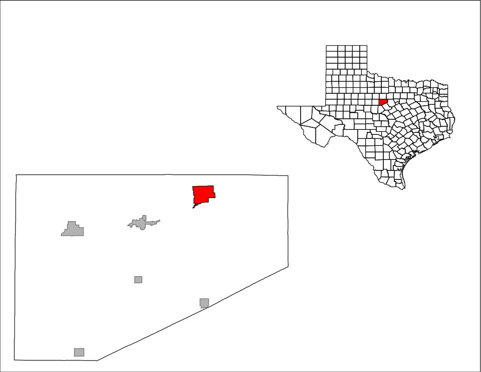 Locator map of Ranger