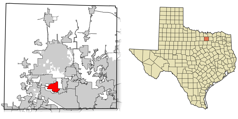 Locator map of Bartonville