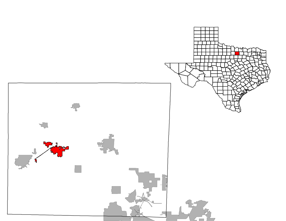 Locator map of Bridgeport