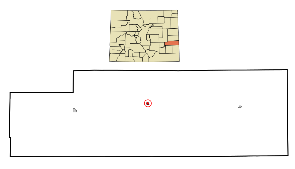 Locator map of Eads