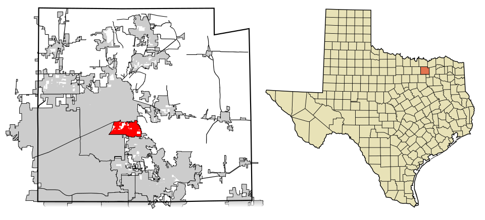 Locator map of Fairview