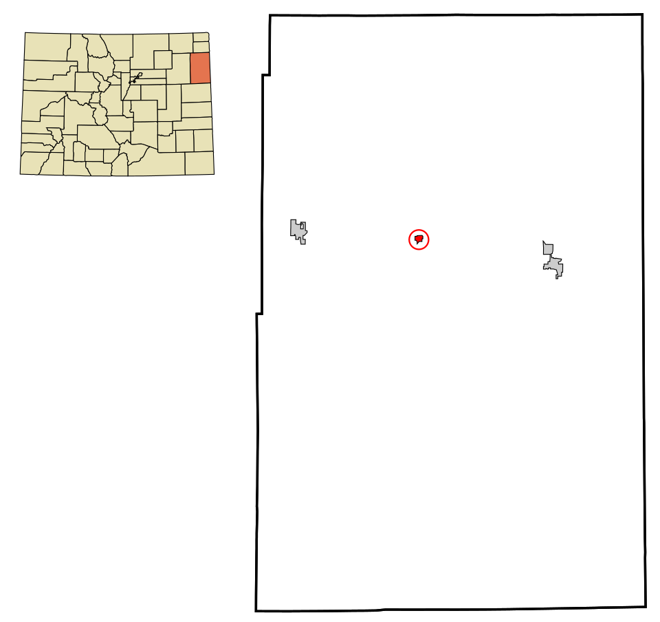 Locator map of Eckley