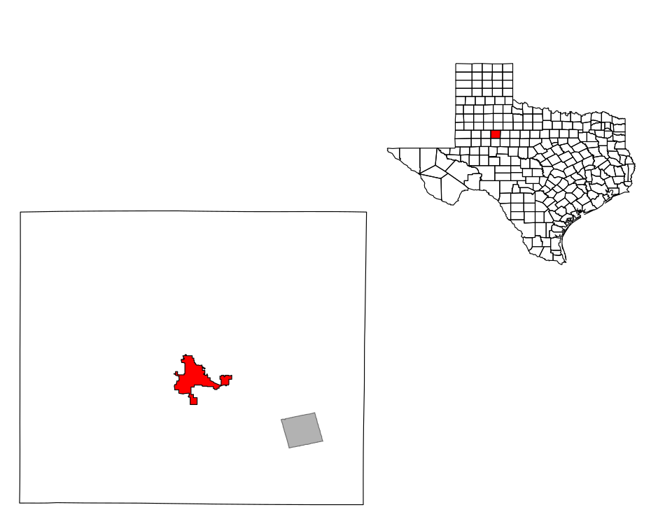 Locator map of Snyder