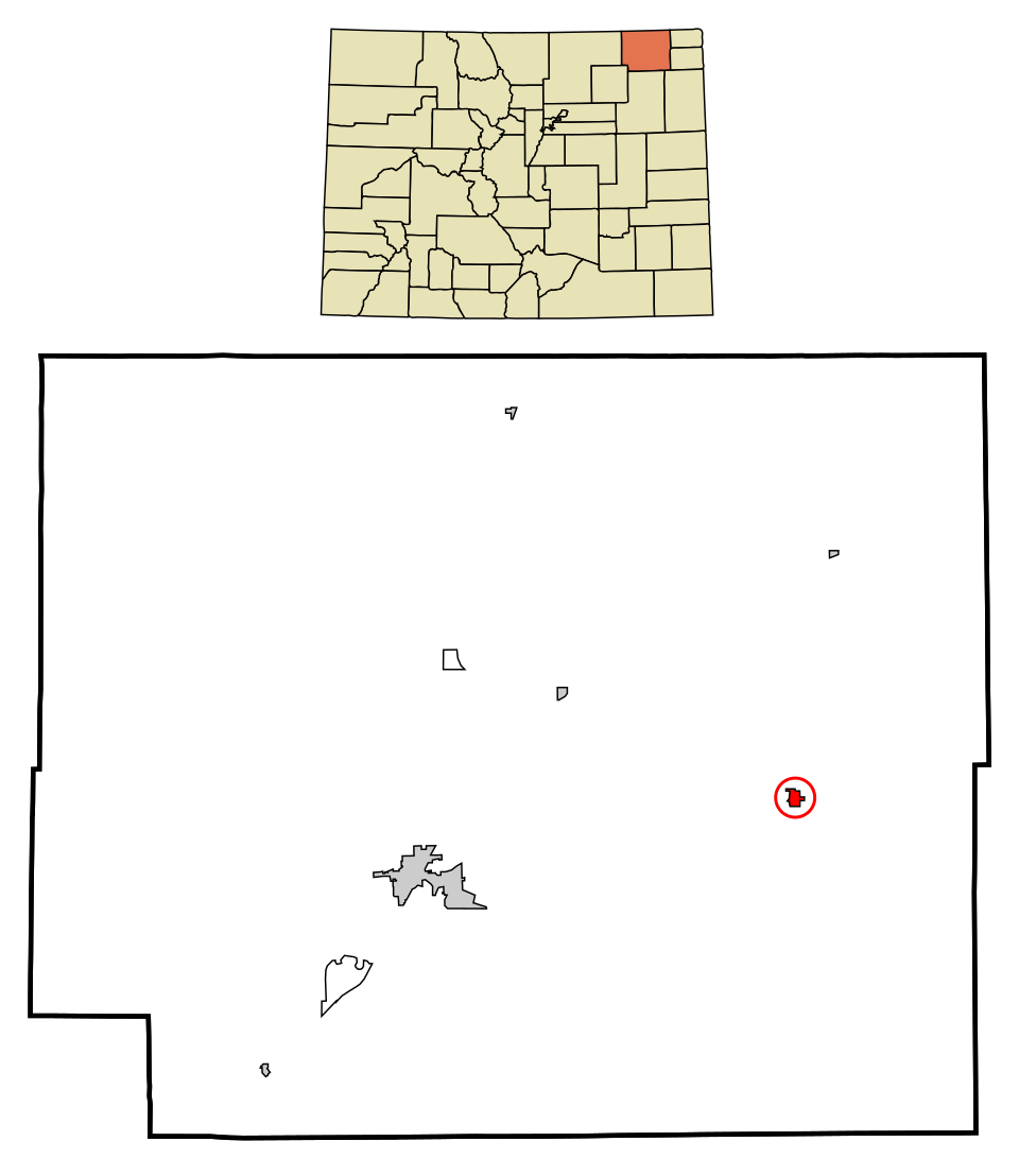 Locator map of Fleming