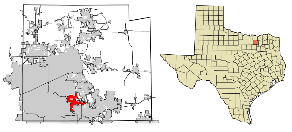 Map of Parker