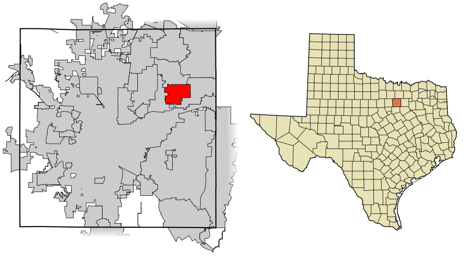 Locator map of Bedford