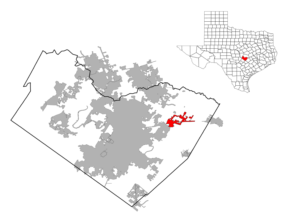 Locator map of Manor