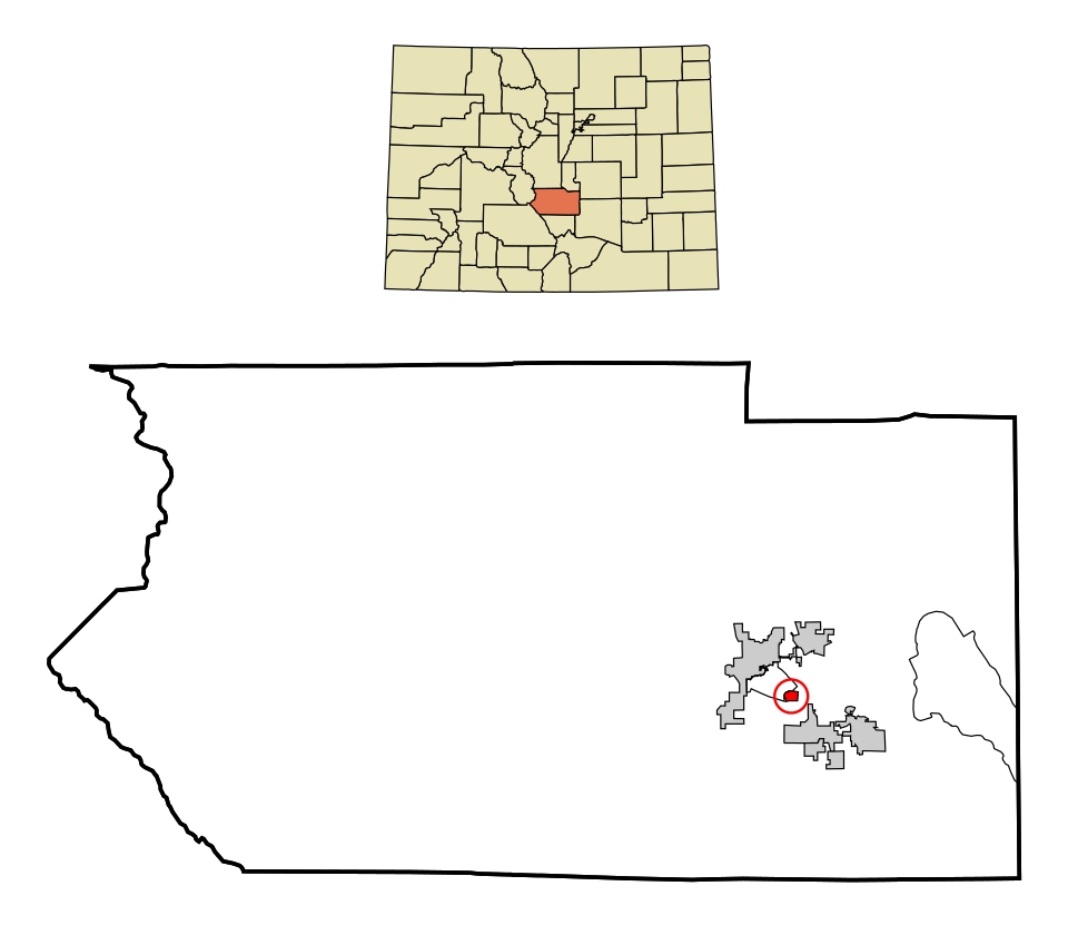Locator map of Brookside