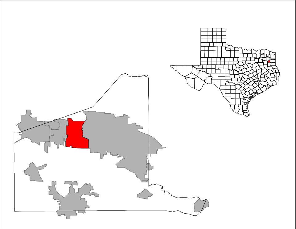 Map of White Oak