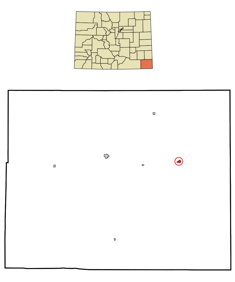 Locator map of Walsh